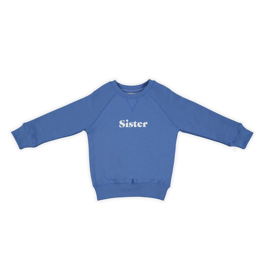 Sailor Blue “SISTER” Sweatshirt