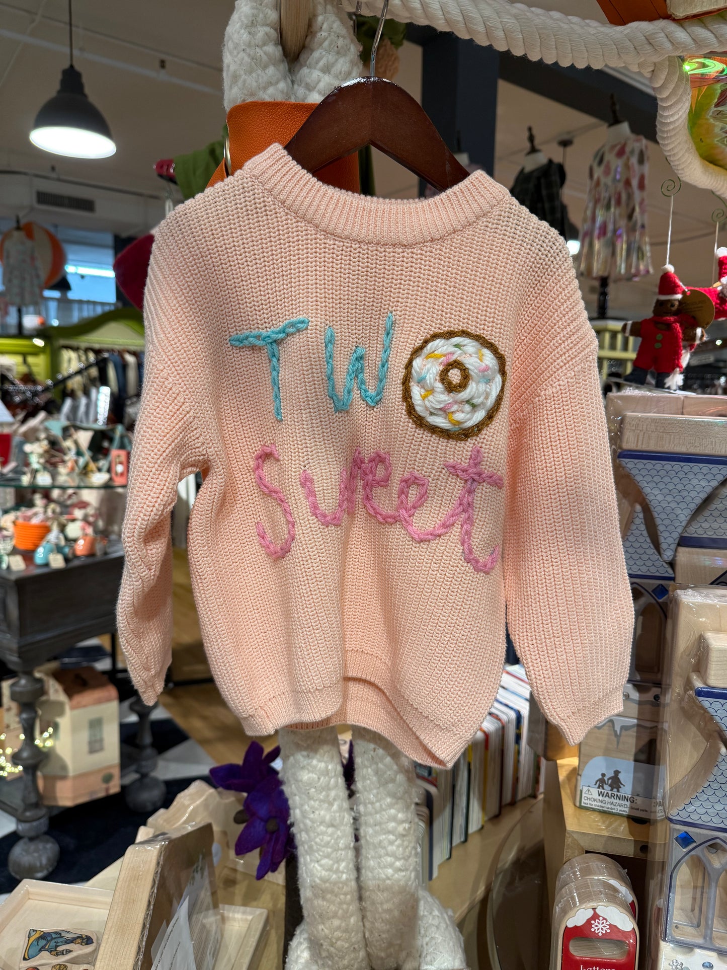 TWO Sweet Birthday Sweater