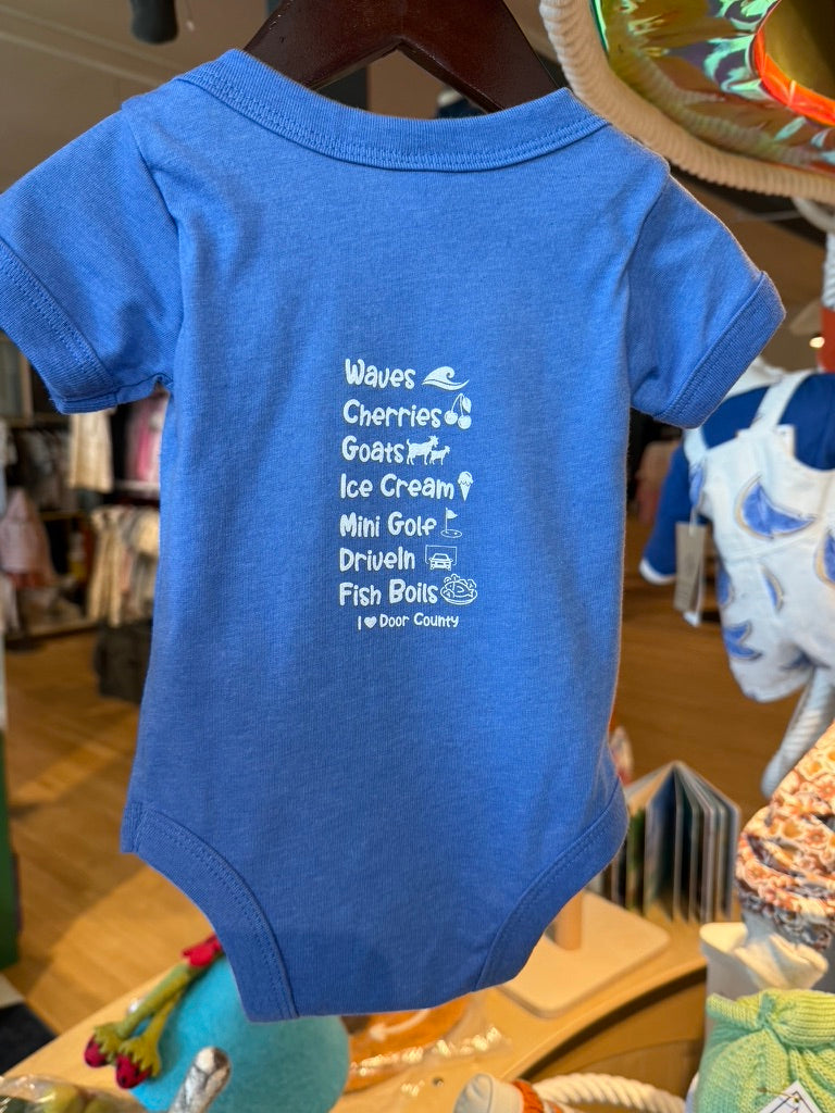 I Love Door County Onesie
