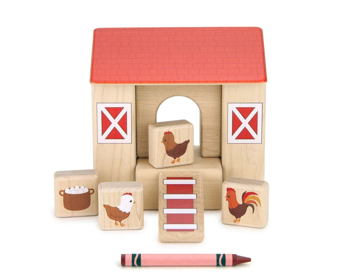 LIMITED!  Chicken Coop Block Set