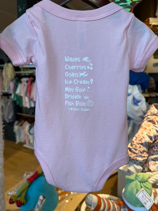 I Love Door County Onesie