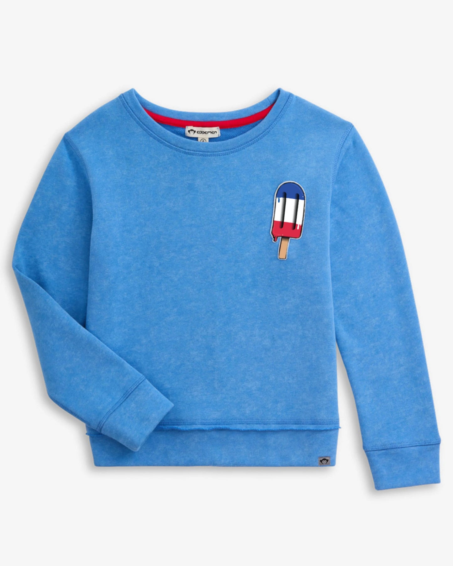 Highland Washed Blue Popsicle Sweatshirt