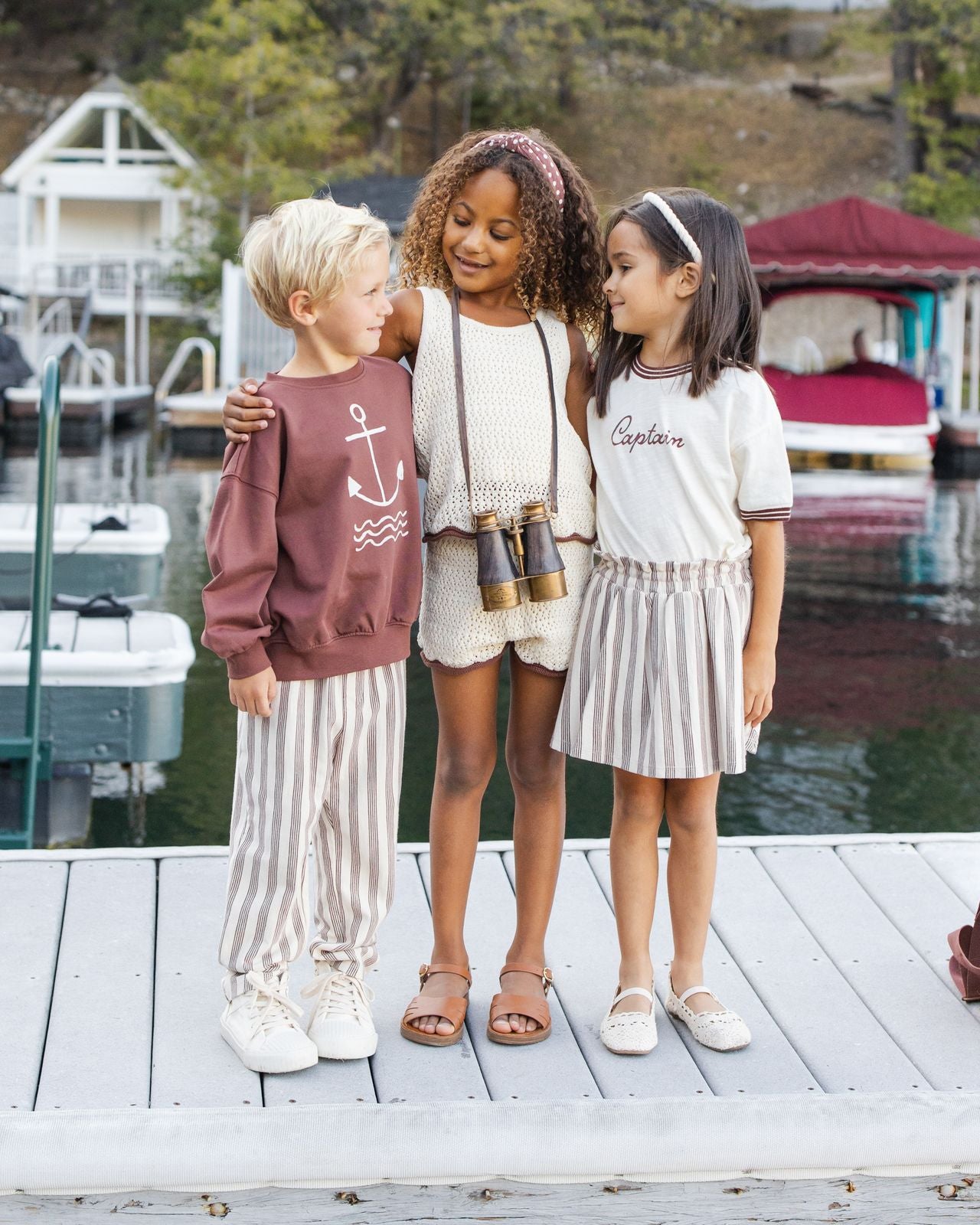 Brown Stripe Rory Pants