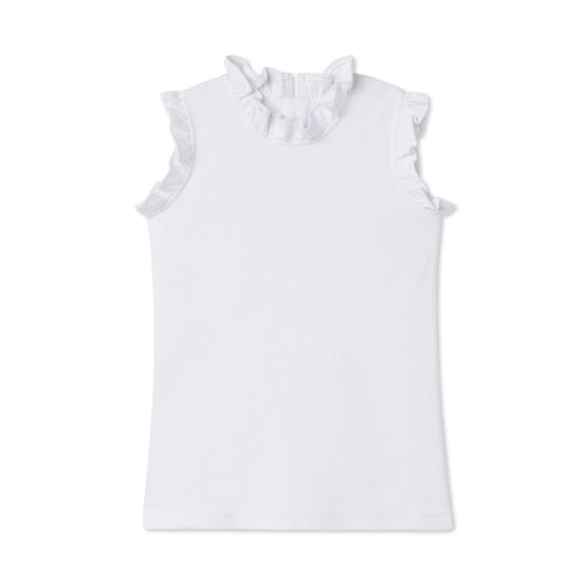Bailey Knit Top Solid White