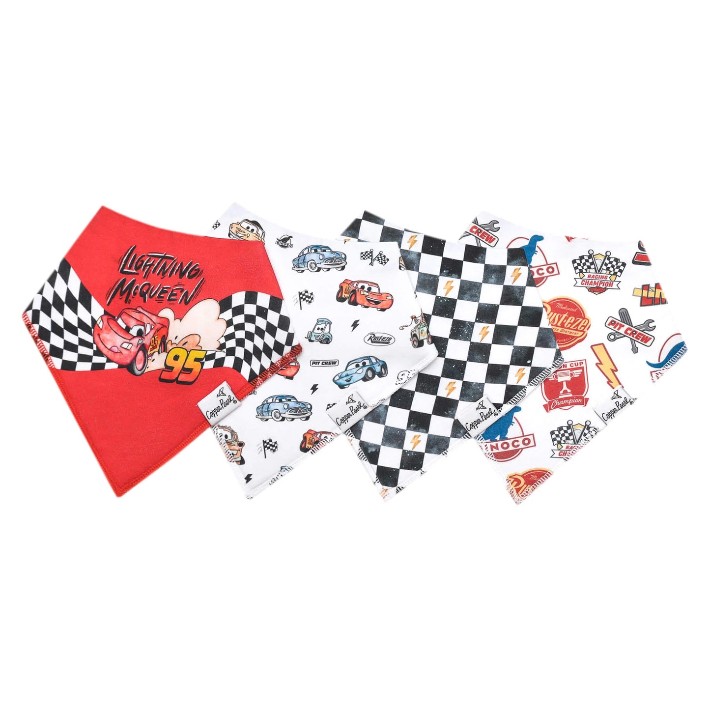 Pixar Cars Bandana Bib Set