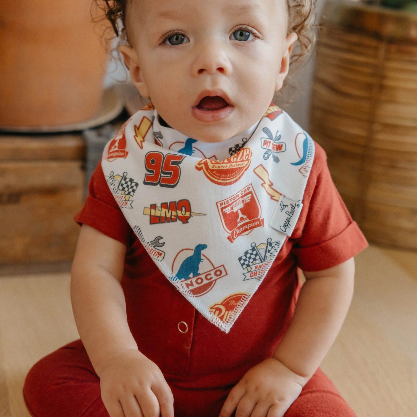 Pixar Cars Bandana Bib Set