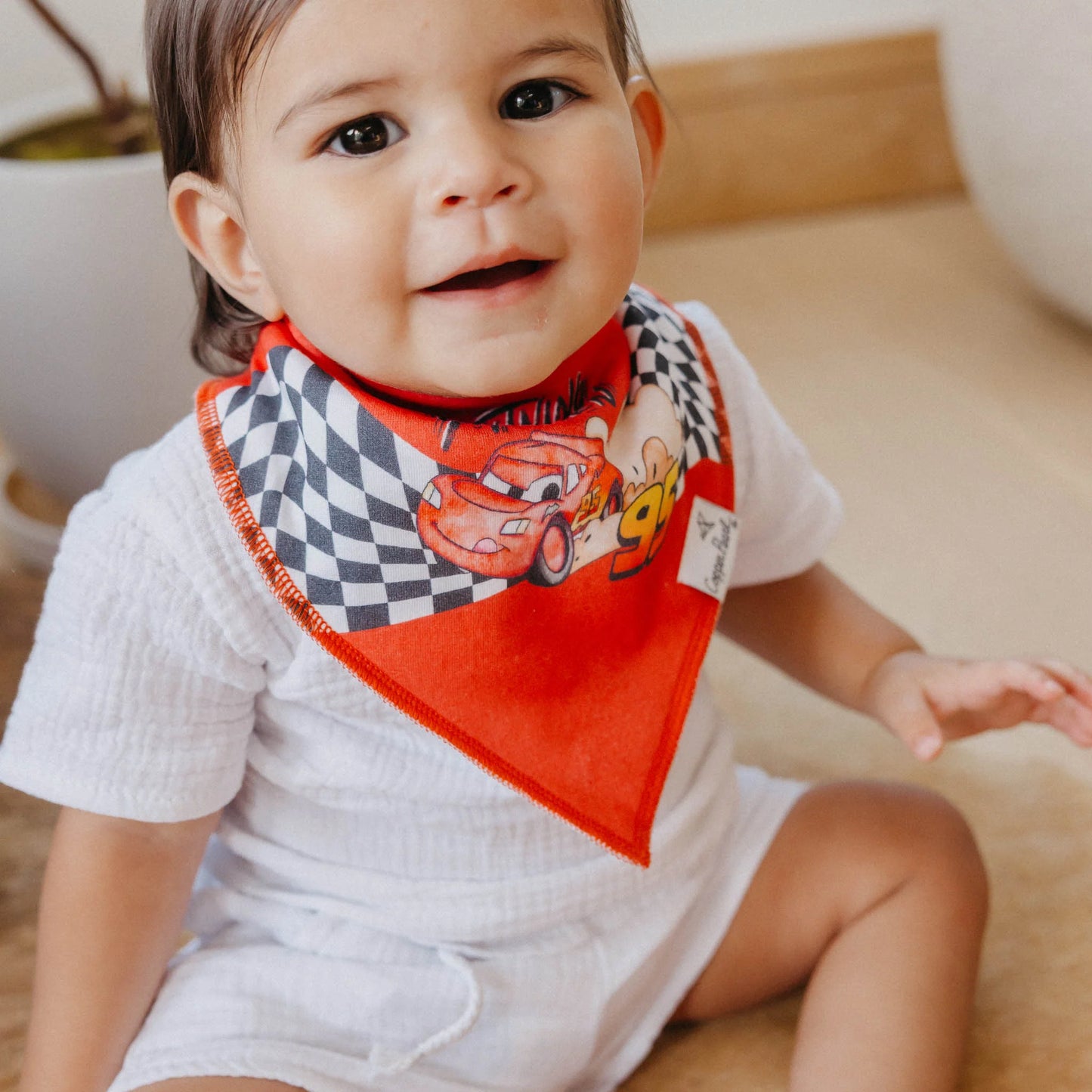 Pixar Cars Bandana Bib Set