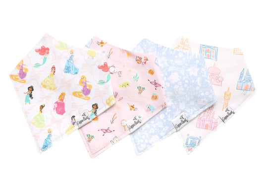 Disney Princess Bandana Bib Set
