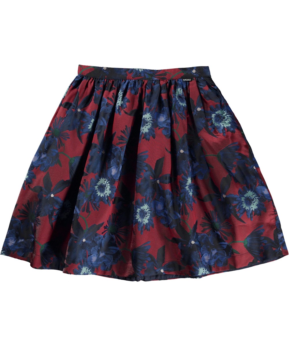 Braxie Floral Jaquard Skirt