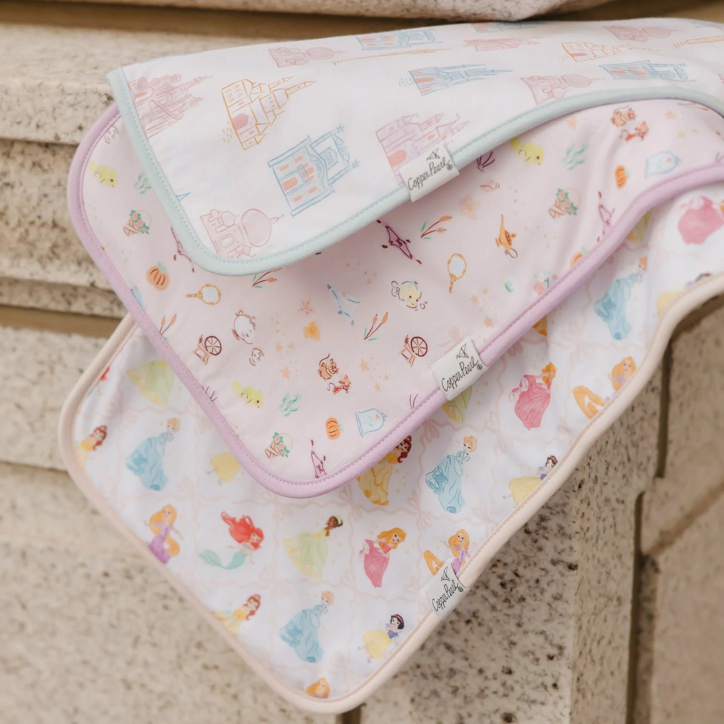 Disney Princess Burp Cloth Set