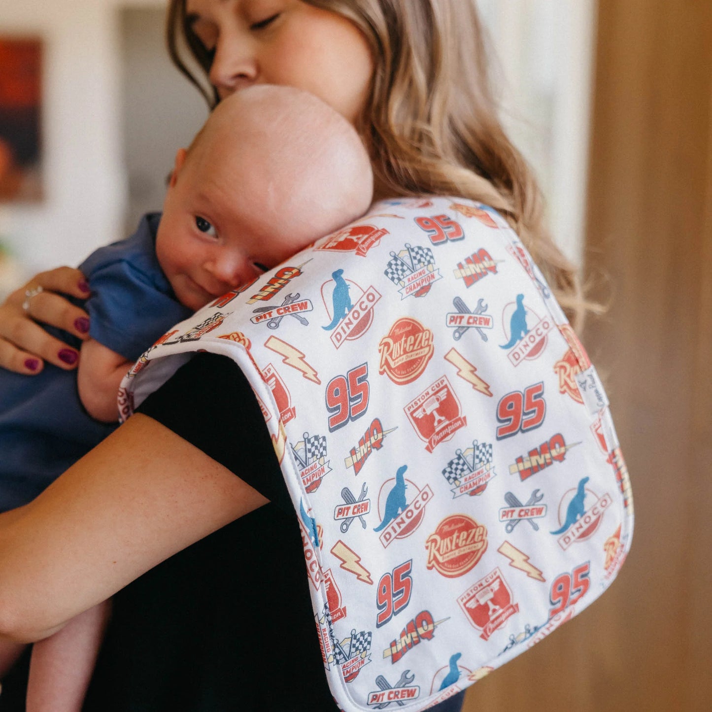 Pixar Car Burp Cloth Set