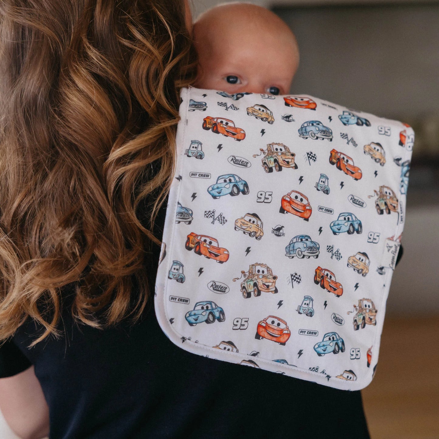 Pixar Car Burp Cloth Set