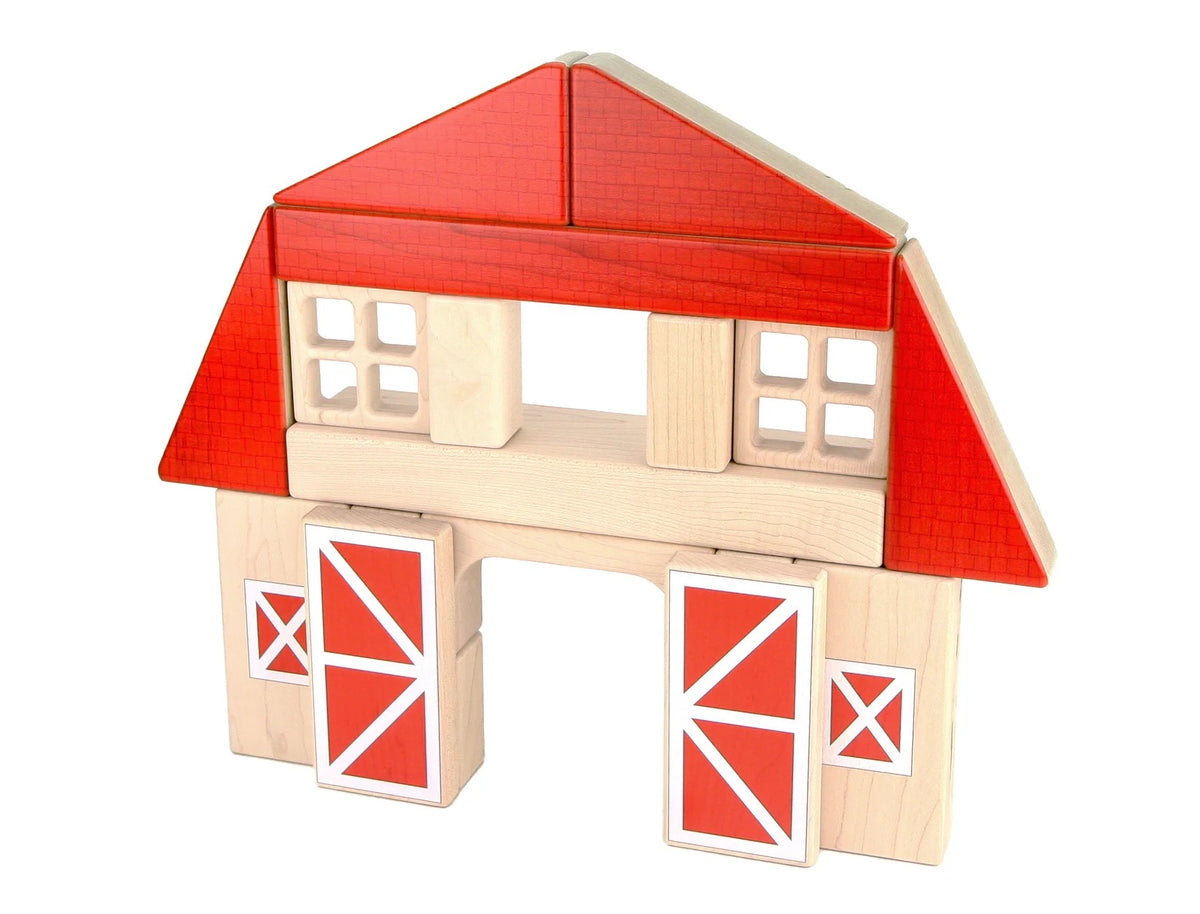 Barn Maple Building Block Set