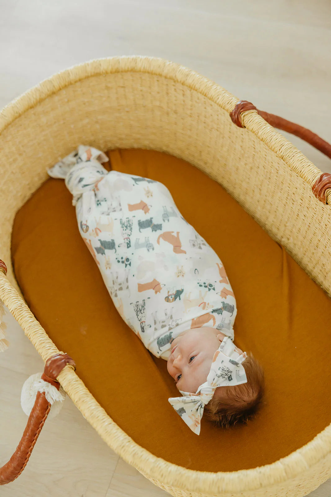 Rufus Knit Headband Bow