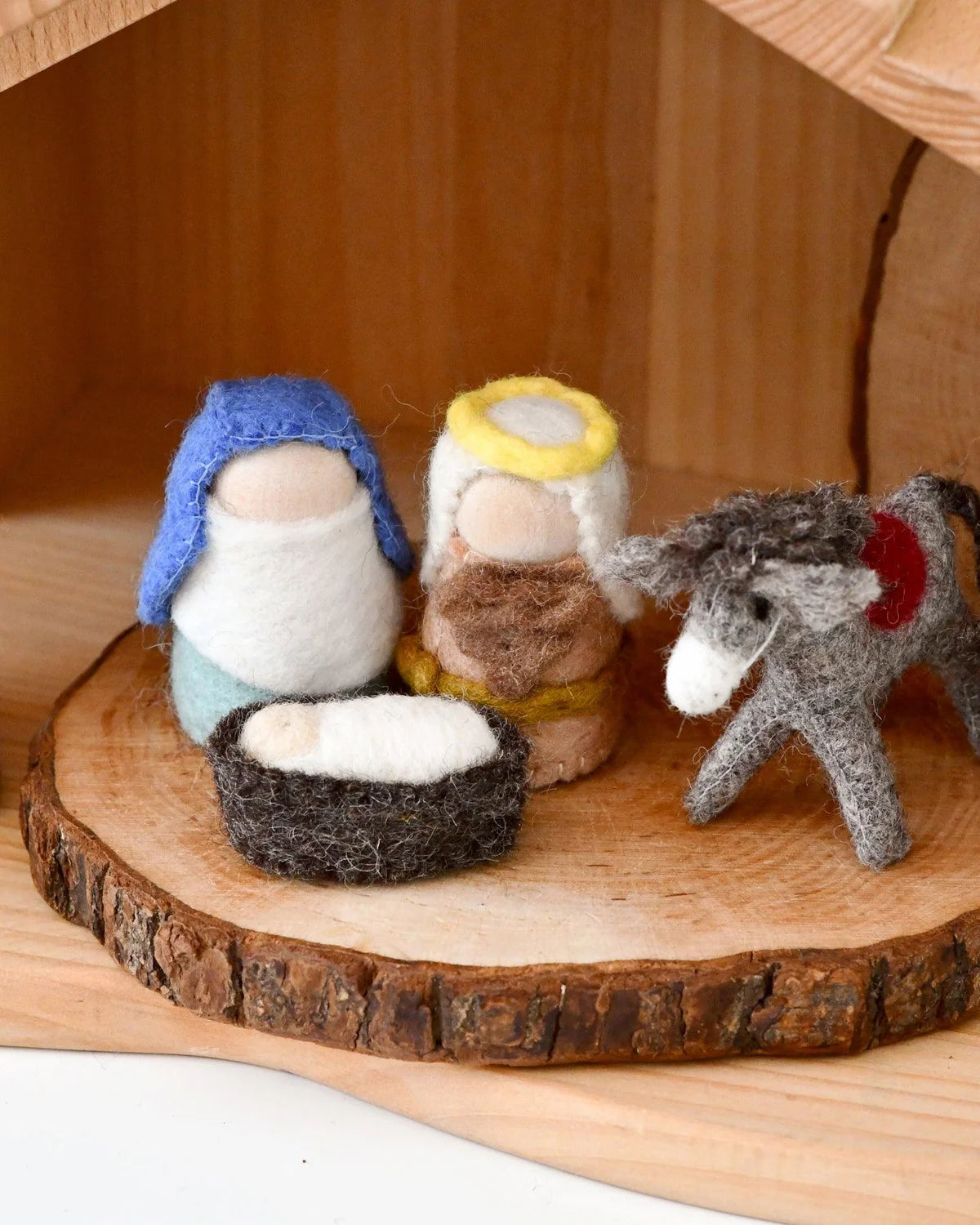 Felt Nativity Peg Dolls Set