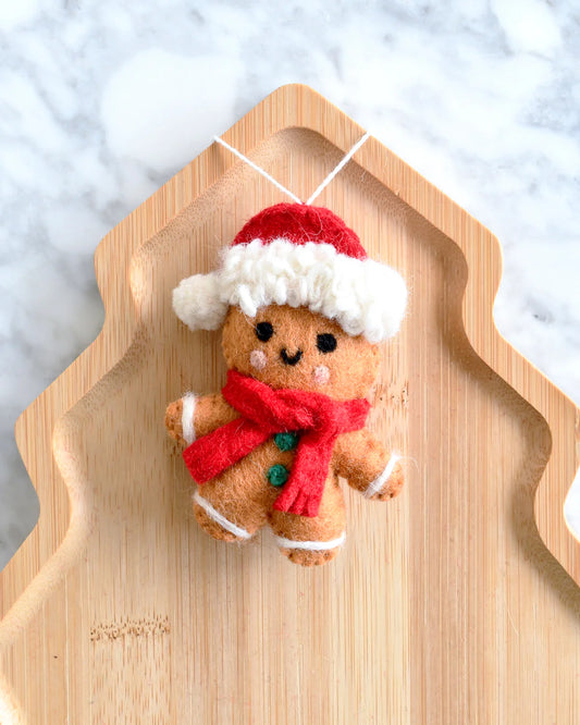 Felt Xmas Boy Gingerbread