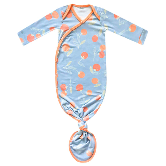 Clementine Newborn Knotted Gown