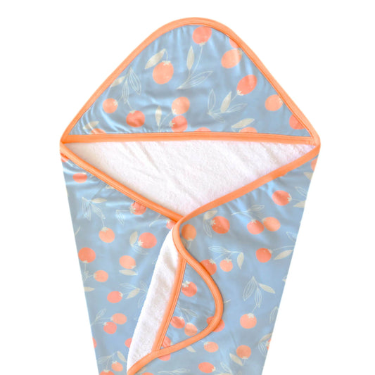 Clementine Baby Knit Hooded Towel