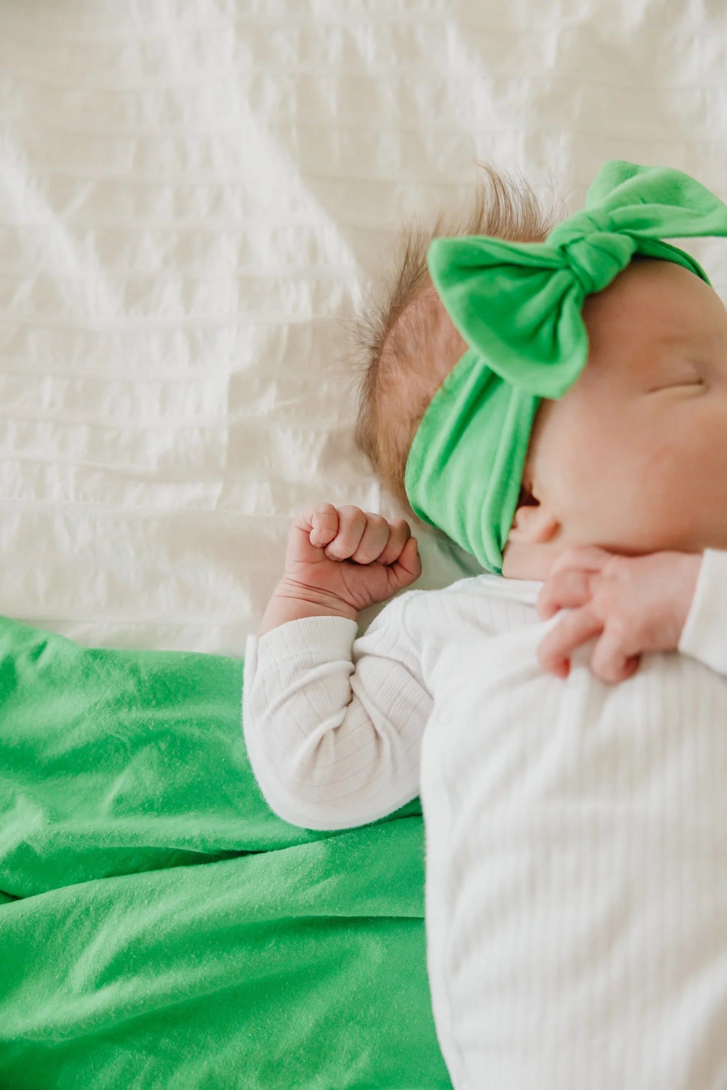 Assorted Colors Solid Knit Headband Bow