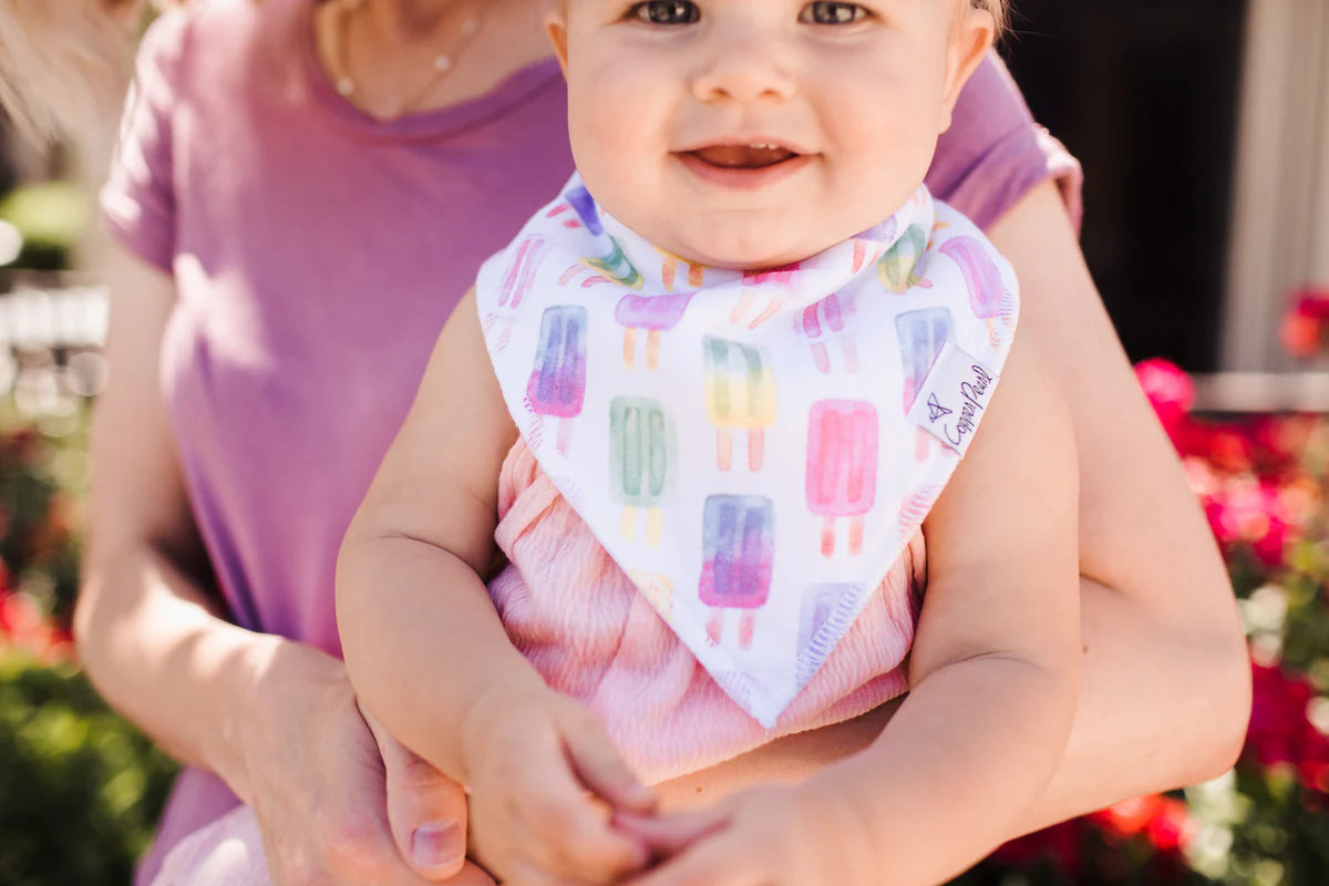 Summer Baby Bandana Bib (4 Pack)