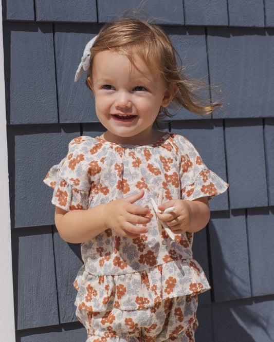 Americana Floral Bloomer Set