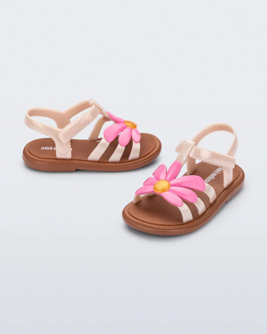 Brown/Pink Hip Bloomy Sandal