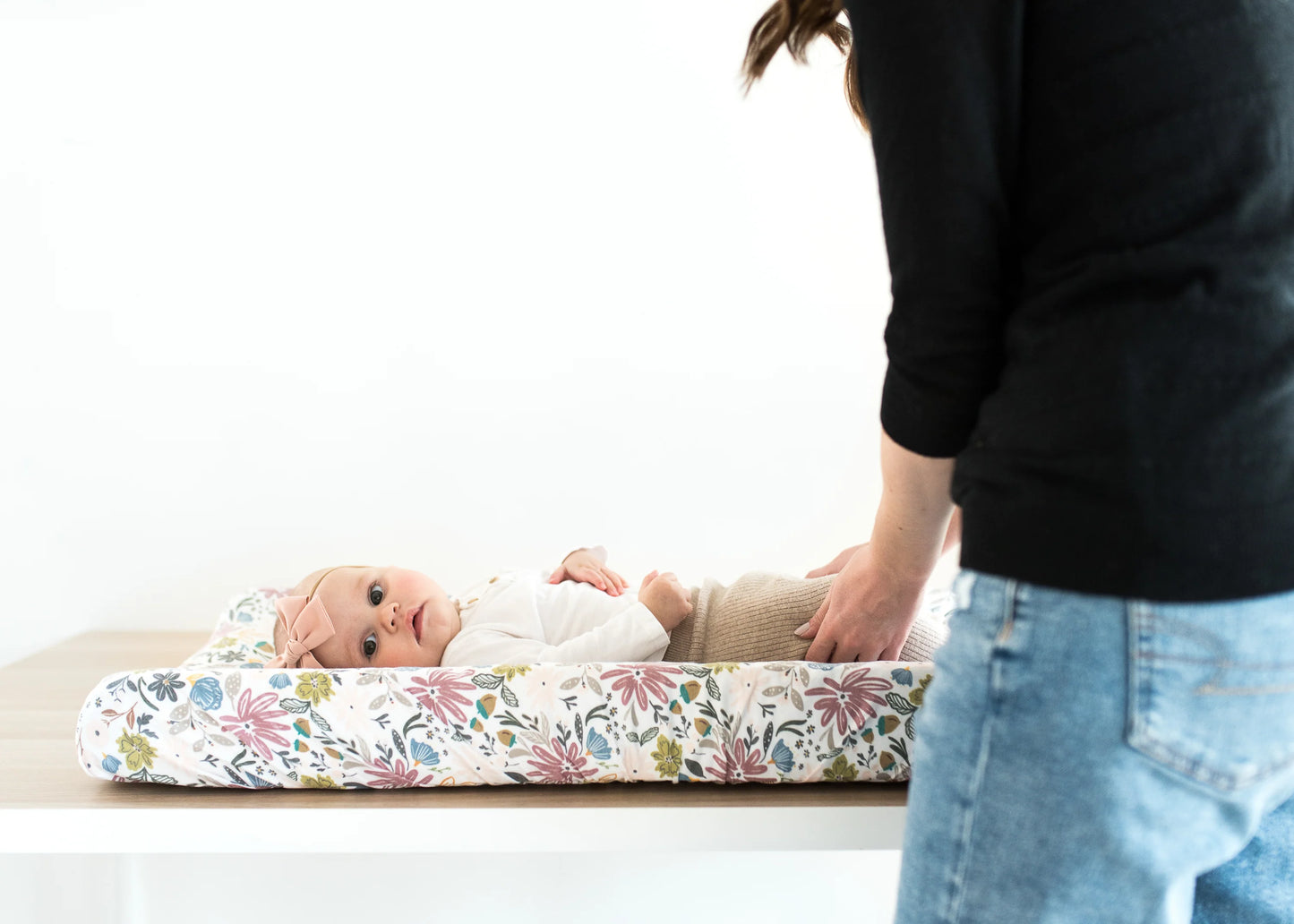 Olive Changing Pad Cover
