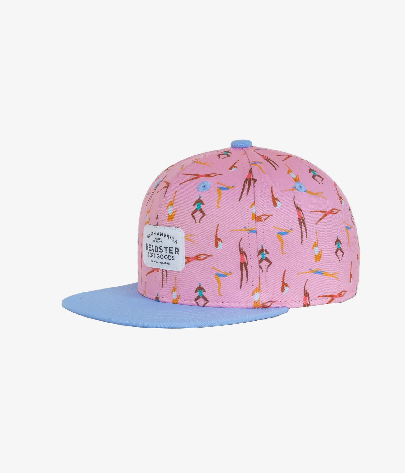 Dive In Pink Snapback Cap