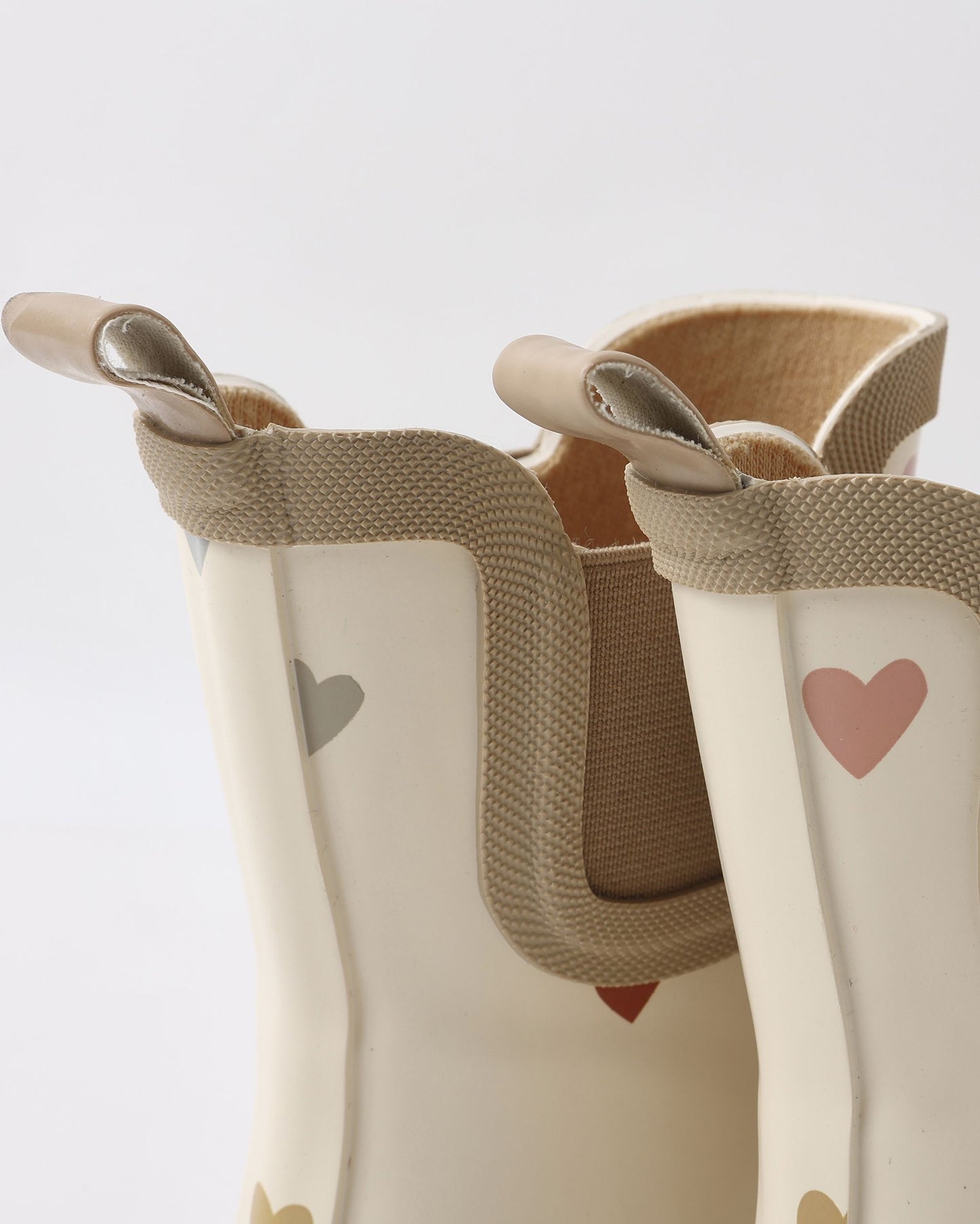 Confetti Hearts Rain Boots