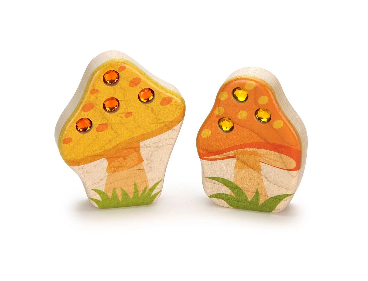 LIMITED!  Autumn Toadstool Gem Blocks