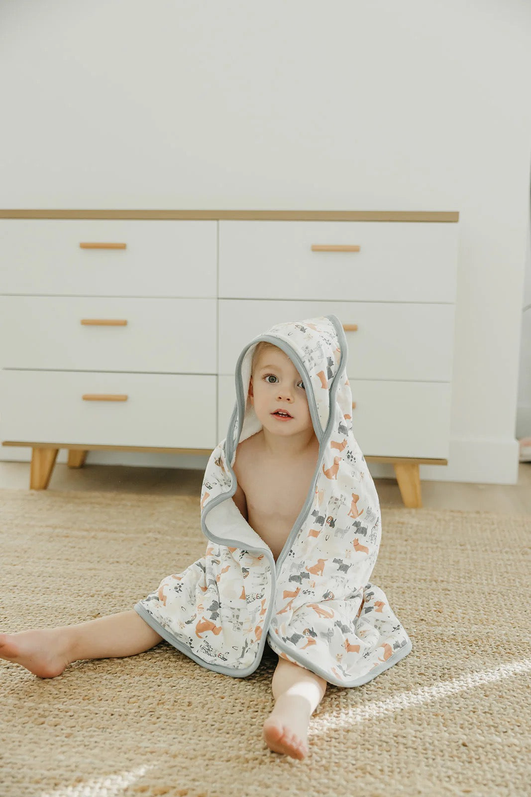 Rufus Knit Hooded Towel