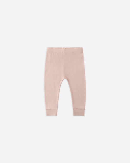 Blush Ribbed Leggings
