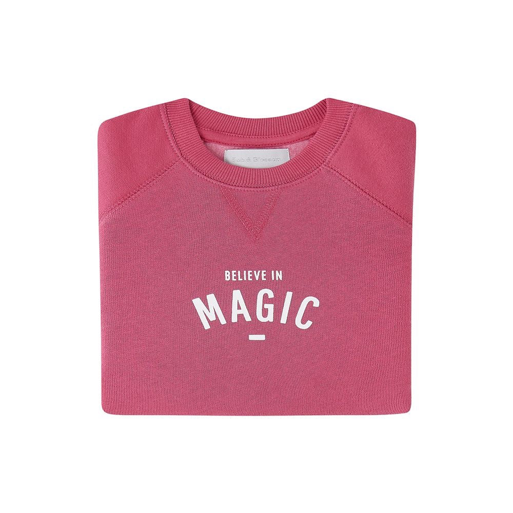 Berry “Believe In Magic” Sweatshirt