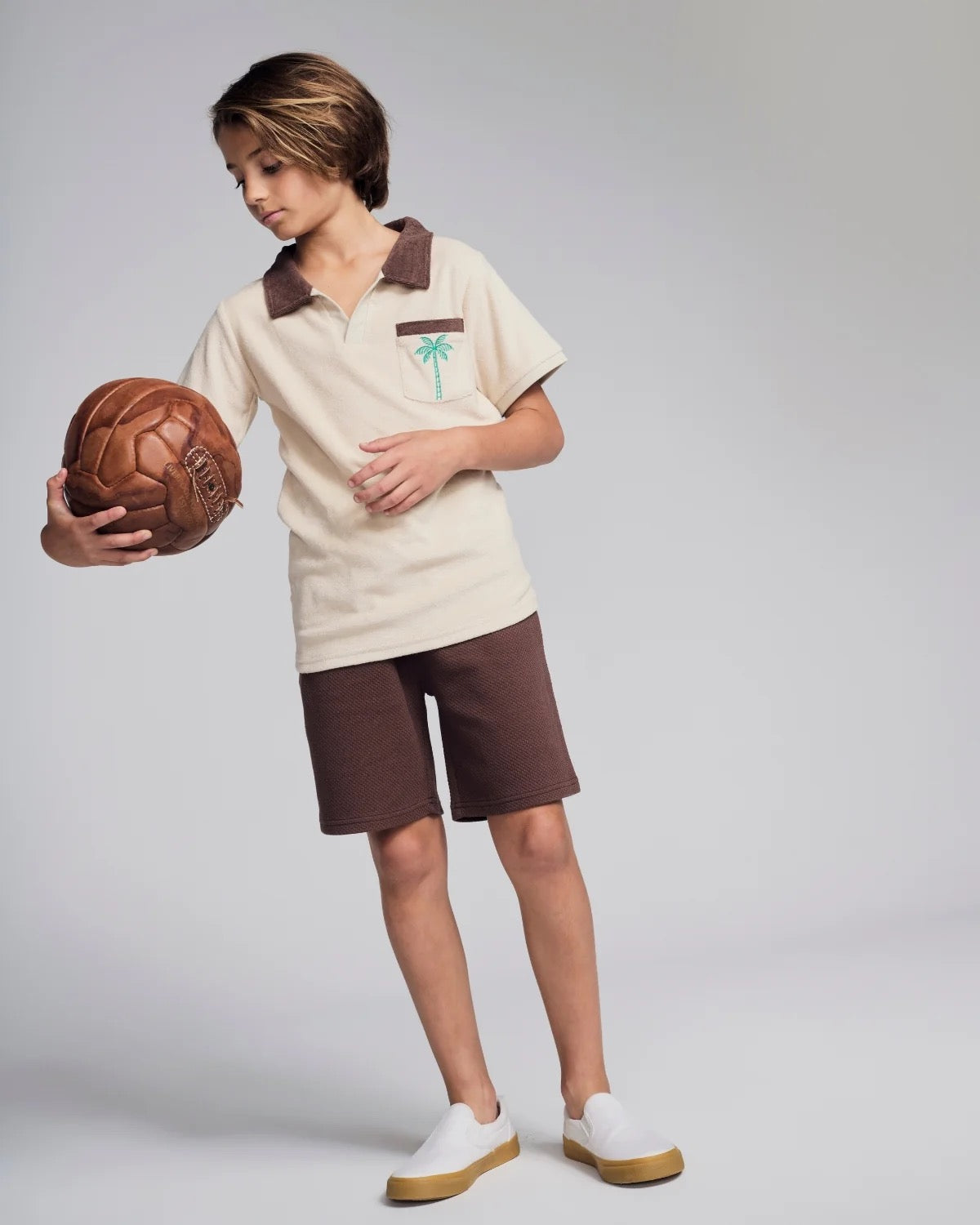 Preston Mocha Shorts