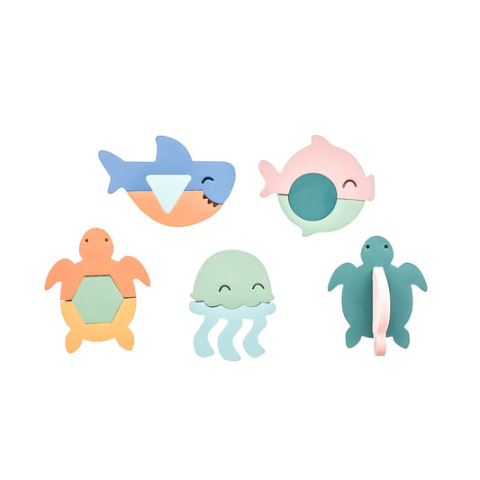 Ocean Foam Bath Playset