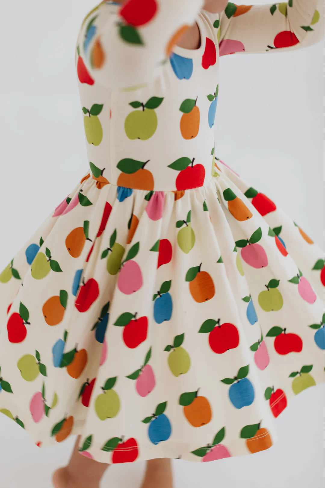 Twirl Dress in Apples