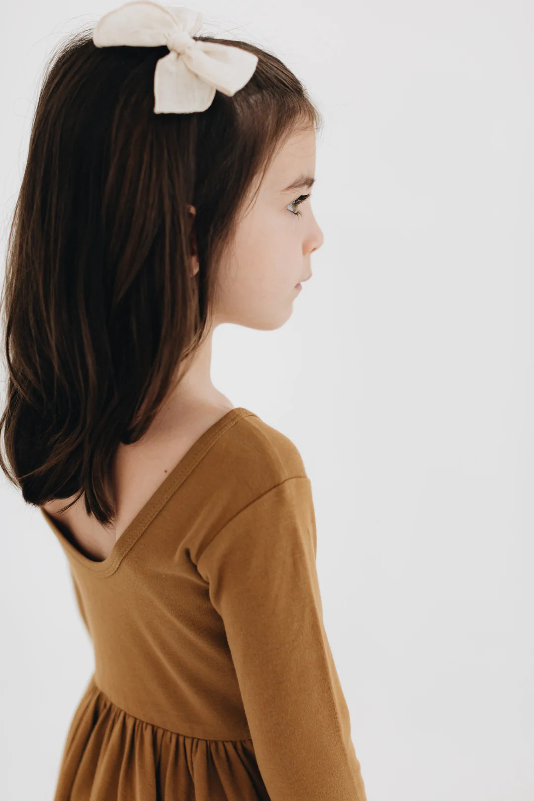 Twirl Dress in Burro Brown
