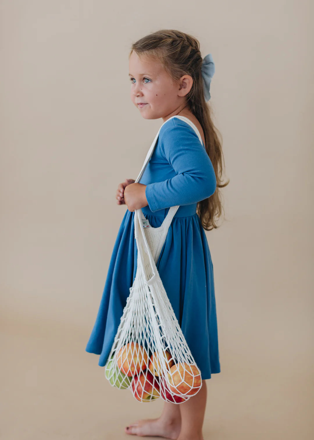 Twirl Dress in Sea Blue