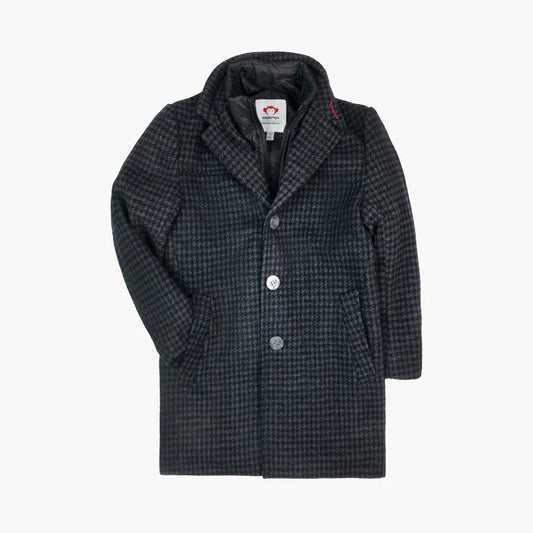 Houndstooth City Overcoat