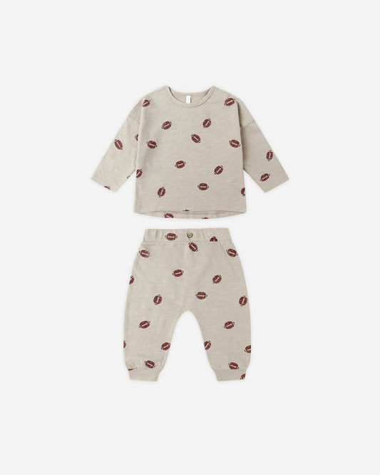 Footballs Tee+Pants Set