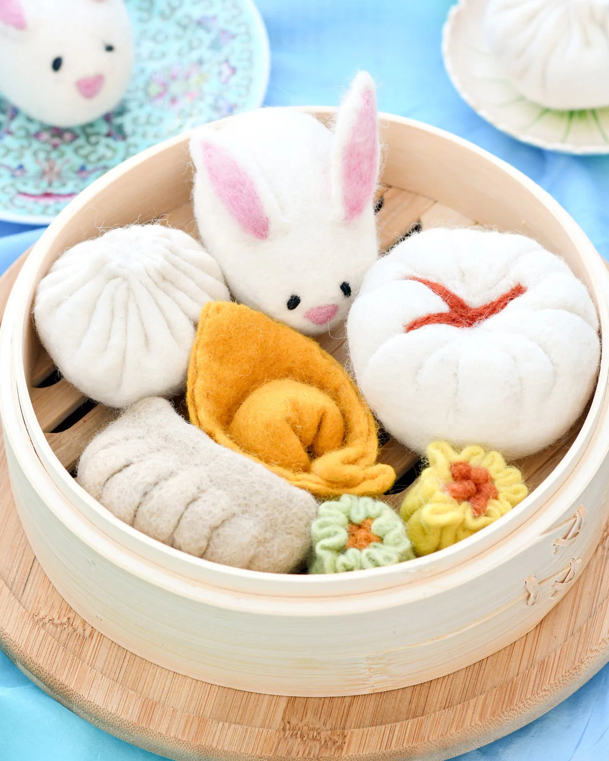 Felt Dim Sum Play Food Set