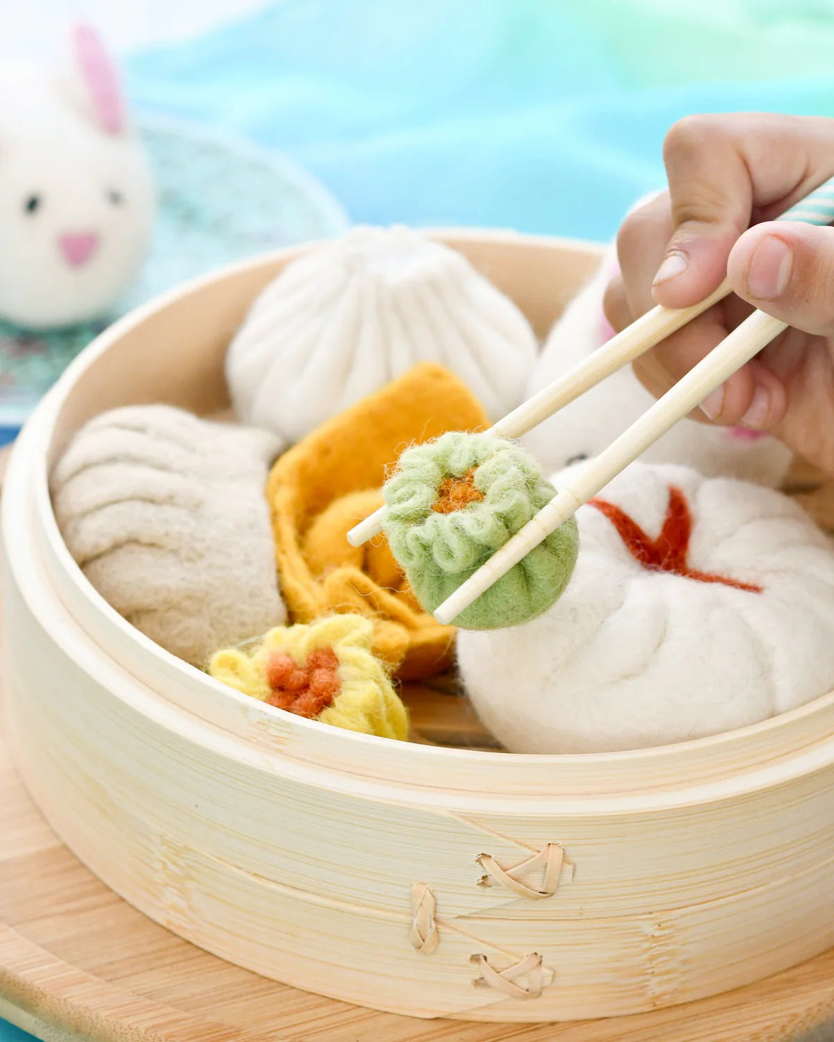 Felt Dim Sum Play Food Set