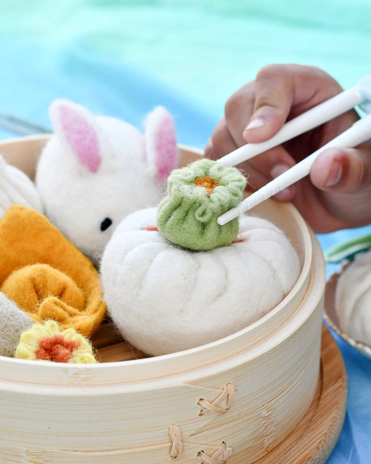 Felt Dim Sum Play Food Set