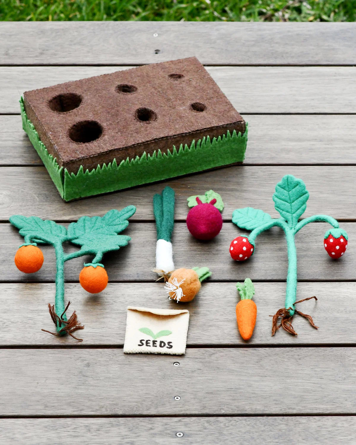 Felt Garden Planter Box