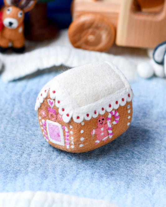 Felt Gingerbread House