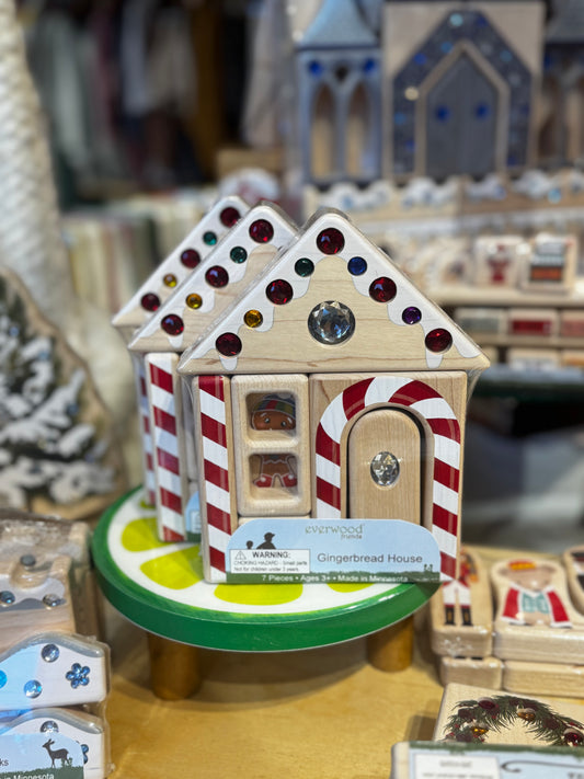 Gingerbread House Block Set