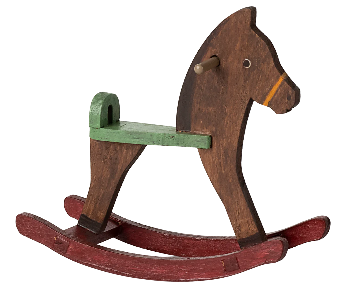 Brown Rocking Horse
