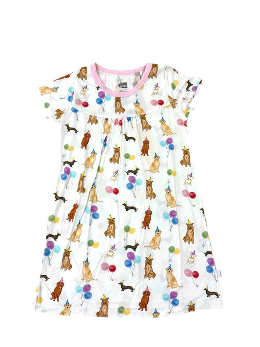 Pink Dog Party Nightgown