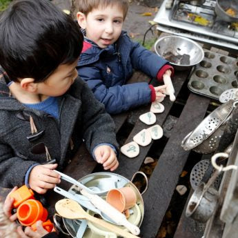Mud Kitchen Process Stones