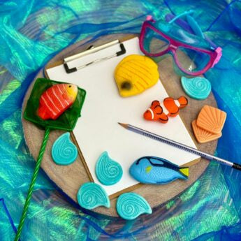 Sensory Play Stones - Fish